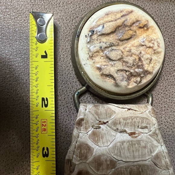 Morris Moskowitz vintage reptile belt - Picture 3 of 6